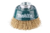 Vinkelslip - Makita Wire Cup Brush - for steel hardwood paint rust weld edges - D-39746