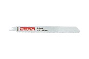 Reciprocating saw - Makita Saber Saw Blade - for wood metal stainless steel wood with nails non-ferrous metal steel pipes steel cast iron profiles iron alloys solid material - 5 pieces - P-04933