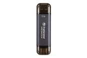 SSD - Transcend ESD310 SSD - 512GB - Svart - Extern SSD - USB 3.2 Gen 2x1 - TS512GESD310C
