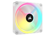 Chassi fläkt - Corsair iCUE LINK QX120 RGB Expansion Fan - White - Chassi fläkt - 120mm - Vit med RGB-ljus - 37 dBA - CO-9051005-WW