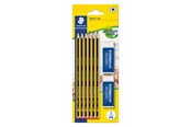 Skriv- och ritverktyg - Staedtler Pencil Noris + eraser bc 100% PEFC - 120 R BK6D