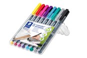 Skriv- och ritverktyg - Staedtler Universal pen Lumo F perm 8pcs Box - 318 WP8-2