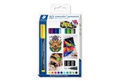 Skriv- och ritverktyg - Staedtler Universal pen Lumocolor F per 10pcs - 318 C10