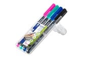 Skriv- och ritverktyg - Staedtler Universal pen Lumo M perm 4pcs Box - 317 WP4-1