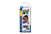 Skriv- och ritverktyg - Staedtler Universal pen Lumocolor M per 6pcs - 317 C6