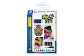 Skriv- och ritverktyg - Staedtler Universal pen Lumocolor M per 10pcs - 317 C10
