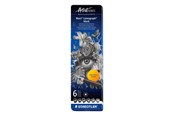 Skriv- och ritverktyg - Staedtler Pencil Lumograph black x6 100% PEFC - 100B G6