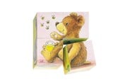 Pusselspel - Goki Wooden Block Puzzle Baby Animals Block - 57056