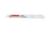 Reciprocating saw - Makita saber saw blade - for stainless steel sheet metal steel iron - 5 pieces - P-04949