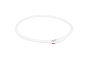 Hundar - Trixie USB Flash Light Ring XS–XL: 70 cm/ø 10 mm. White - TX12641