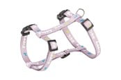 Hundar - Trixie Junior Puppy H-Harness with Lead M-L: 27-45cm/10mm 2m. light lilac - TX15354
