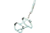 Hundar - Trixie Junior Puppy H-Harness with Lead M-L: 27-45cm/10mm 2m. mint - TX15355