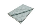 Hundar - Dogman Fleecefilt Heart Turkos 100x70 - 810508