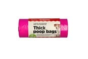 Hundar - Dogman Tjocka Bajspåsar med Knythandtag Rosa (50-pack) - 738830