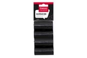 Hundar - Dogman Kompakta Svarta Mini Bajspåsar (4x20-pack) - 738911