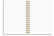 Block och Anteckningsböcker - Burde Notebook A5 Flower - 92747100
