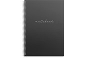 Block och Anteckningsböcker - Burde Notebook A4 black - 92750300