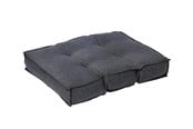 Hundar - Dogman Dyna Classy Memory Foam Pet Bed Grey XXL 110x70x12cm - 805674