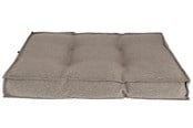 Hundar - Dogman Dyna Classy Memory Foam Pet Bed Beige XL 90x62x12cm - 805676