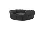 Hundar - Dogman Bed Buddy Oval Black L 70x55x23cm - 805708