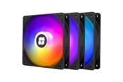 Chassi fläkt - Thermalright TL-C12C-S ARGB - Black (3-pack) - Chassi fläkt - 120mm - Svart med RGB LED - 26 dBA - TL-C12C-S-3B