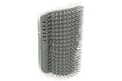 Katter - Trixie Corner Massage Brush 8 × 13 cm grey - TX23131