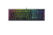 Tangentbord - Razer BlackWidow V4 Low-Profile TKL HyperSpeed - Orange Mechanical (Tactile) - Gaming Keyboard - Utan numpad - Fransk - Svart - RZ03-04700600-R3N1