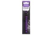 Katter - Dogman Katt halsband Gina med Cat Safe-mekanism och Bjällra Lila 30cm - 154504