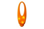 Hundar - Dogman LED Silikonblinkande Orange - 260611