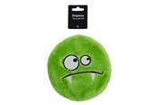 Hundar - Dogman Hundleksak Platt Grönt Monster med Pipleksak 17cm - 325000