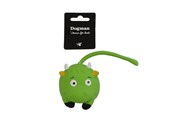 Hundar - Dogman Hundleksak Latex Grön Tjur med Pipleksak 21cm - 325013
