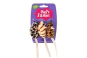 Katter - Dogman Safarimöss 3-pack med catnip - 331190