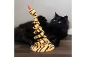 Katter - Dogman Kattleksak Gul Gungande Spiral 28cm - 331343