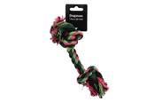 Hundar - Dogman Hundleksak Vixen rep med 2 knutar M 30cm - 333334