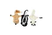 Hundar - Dogman Hundleksak Skinnie Plysch Utan Stoppning Blandade Färger 53cm - 333742