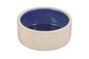 Hundar - Trixie Ceramic Bowl blue ø12cm - TX2450