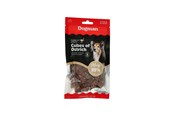 Hundar - Dogman Meaty Strutsbitar Hundgodis 80g - 310441