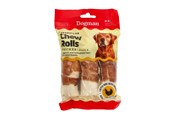 Hundar - Dogman Chew Rolls Chicken Dog Treats 10cm 112g (3-Pack) - 310223