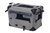 Hundar - Dogman Milou Canvas Crate Grey XXL 91.5x63.5x63.5cm - 375614