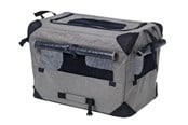 Hundar - Dogman Milou Canvas Crate Grey Small 49.5x34.5x35cm - 375610