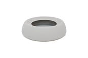 Hundar - Dogman Mjuk Silikon Anti-Spill Reseskål Grå 470ml 17x4.5cm - 359469
