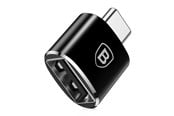 USB-kabel - Baseus USB-A to USB-C OTG Adapter - Black - CATOTG-01