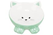 Katter - Trixie Ceramic Bowl cat 0.15 l/ø 14 cm assorted colours - TX24807