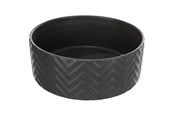 Hundar - Trixie Ceramic Bowl dog 1.6 l/ø 20 cm black - TX25022