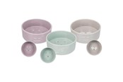Hundar - Trixie Junior Ceramic Bowl 0.3 l/ø 12 cm assorted colours - TX25126