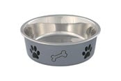 Katter - Trixie Stainless Steel Bowl 0.4 l/ø 14 cm assorted colours - TX25242