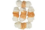 Hundar - Trixie Denta Fun Kycklinglindad Råhudsknut 5cm (5-Pack) 70g - TX31321