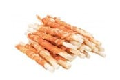 Hundar - Trixie Denta Fun Chicken Chewing Rolls 12cm 30pcs 240g - TX31378
