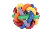 Hundar - Trixie Knotted Ball for Dogs 10cm multi-coloured - TX32622