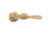 Hundar - Trixie BE NORDIC Playing Rope with Woven-in Ball ø 8 x 30 cm - TX32633